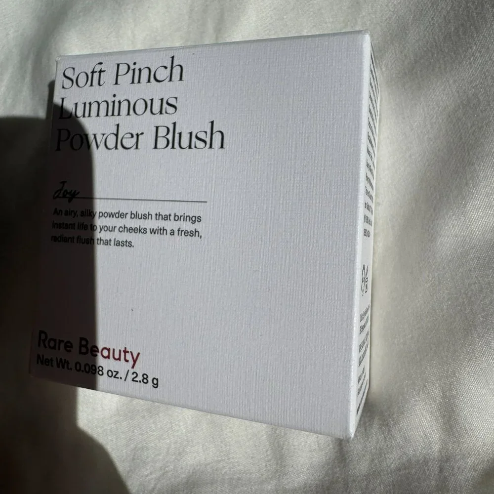 RARE Beauty Soft Pinch Luminous Powder Blush - Joy, Muted Peach Color